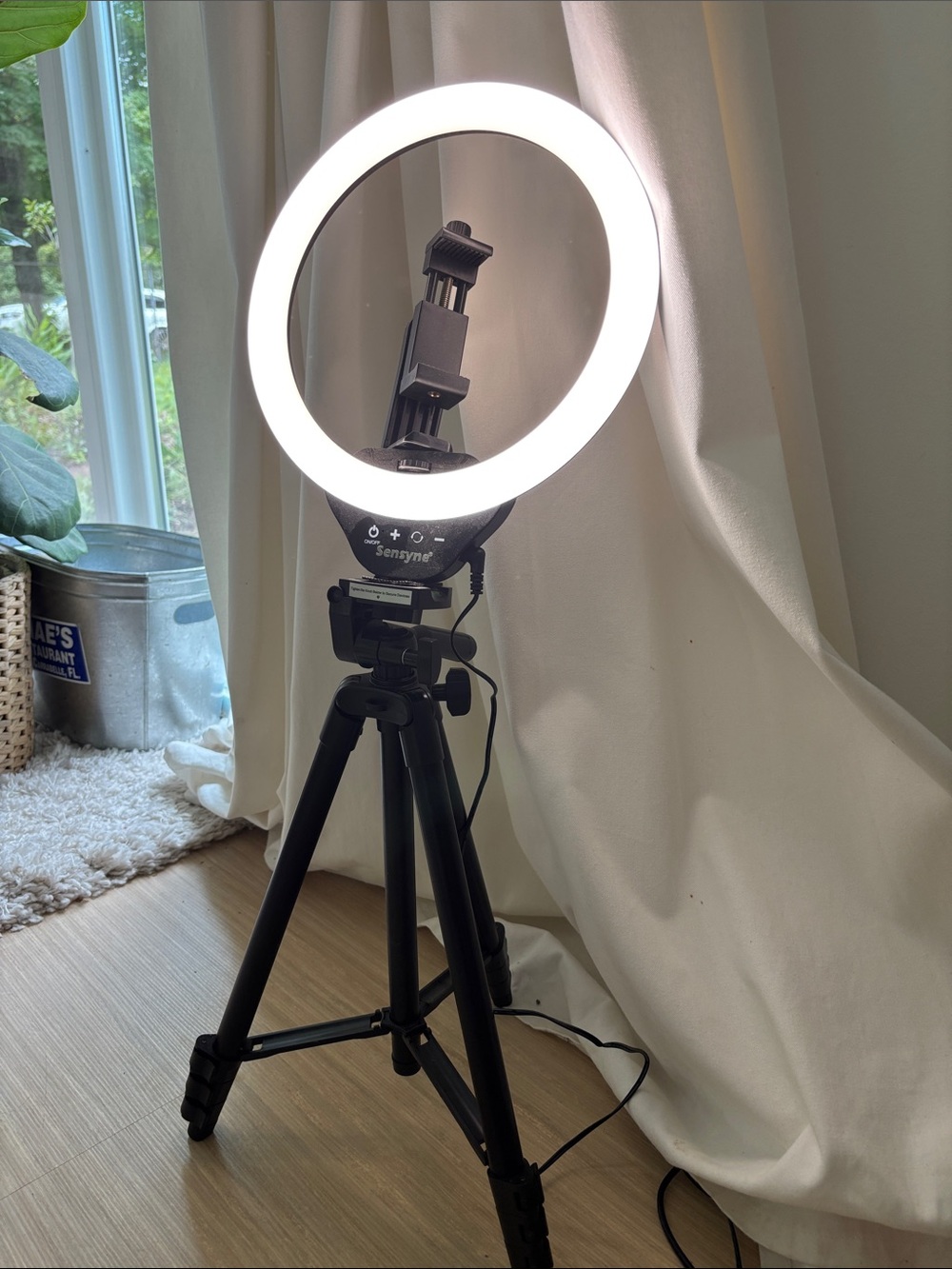 Sensyne Ring Light with Adjustable Tripod and Phone Mount